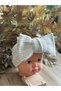 Baby Girl Ribbed Bow Knitwear Hair Band 0-24 Months - 2