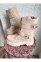 New Season Boots Cream Color - 5