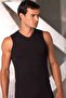 Defnada Şahinler Men's Zero Sleeve V-Neck Lycra Undershirt E079 - 3
