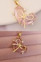 Women's Steel Necklace Pink Heart Steel Necklace Non Tarnish Necklace Valentine's Day Gift Birthday Gift - 2