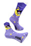 Unisex Special Series Happy Colorful Socks Purple Kuromi Colorful Patterned Socks - 3