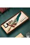 مجموعة أقلام الرصاص المصنوعة خصيصًا من Divit Inkwell مع حبر فروي، مجموعة أقلام هدية فاخرة بتصميم فاخر - 8