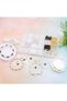 Pearl Beads Letter Beads Fimo Beads and Connectors Jewelry Bracelet Making Kit Hobby Supplies 12 - 2