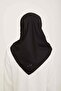 Black Sport Background Scarf 1073 - Solid Color - 3