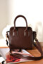 Women's Stylish Designed Shoulder Strap and Hand Holder Bag - 4