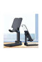 Folding Desktop Phone Stand Black حامل هاتف مكتبي قابل للطي - 2