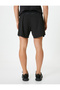 Short Sports Shorts with Waist Lace and Pocket - 4