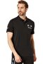 Polos, Regular, Shortsleeve, Collar, Regular, Plain, Button Placket
