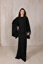 BLACK Sleeve Jewelled Skirt Suit 32-2054 - 2