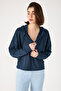 Soft Half Zipper Sweatshirt with Pockets - 2