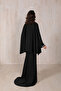 BLACK Sleeve Jewelled Skirt Suit 32-2054 - 4