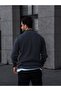 Men's Tricot Sweater with Half Zipper - 5