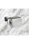 Lux Chrome Covered Toilet Paper Holder - 3