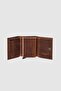 La'graccio paris genuine leather mechanism men's wallet crazy tan - 5