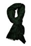 Green Plain Unisex Shawl Kaşkol K639 - 4