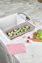 Lavoba Vegetable Fruit Strainer with Opening and Closing, Inside Sliding Mink (38.5 cm Open to 34.50 cm Closed) - 3