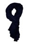 Navy Blue Plain Unisex Shawl Kaşkol K635 - 4