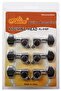 Al-016 Model Chrome Plated 3 Right 3 Left 6 Pieces Acoustic Guitar Al016P
