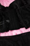 Black Underwire Lace Fixed Cup Plus Size Bra & Panty Lingerie Set Tbbss25Dg00002 - 8