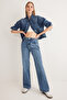 Mavi Yüksek Bel Wide Leg Jeans TWOSS25JE00068