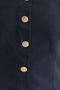 Lacivert Yumuşak Hissiyatlı Straplez Crop Dokuma Bluz TWOSS25BZ00102 - 3