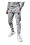 Player Printed Seasonal Black Gray 2-Piece Sweatpants - 2