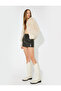 Plush Coat Long Sleeve Round Neck