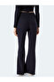 Spanish Leg Sleepwear Bottom with Tie Waist Detail - 4