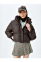 Quilted Crop Puffer Jacket with Hooded Zippered Pocket Detail - 3