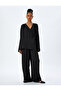 Long Sleeve Double Breasted Satin Kimono Jacket