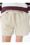 Beige Women's Shorts 5Sal40020Ik - 5