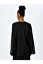 Long Sleeve Double Breasted Satin Kimono Jacket - 4