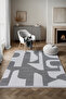 Bohemian Touch Series Double Sided Woven Cotton Rug 2108 Black - 6