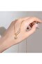 Stainless Steel Heart Zircon Stone Necklace - 2