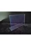 10 Pieces Pvc Label Holder Menu Holder Brochure Holder 21X15 cm Carpet Furniture Product Label A5 Desktop Foil Holder - 3