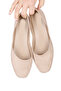 Black Nubuck Stylish Daily Comfortable Women's Flat Shoes - 3