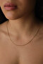 Steel Ghost Gourmet Chain Necklace Minimal Tarnish Resistant 1mm Suitable for Daily Use - 5