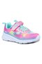 30034 Multicolored Girl's Sneaker Casual Sports Shoes Fuchia - 6
