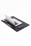 Luxury Leather Table Set 70x45 with Wooden Detail