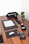Black Roman Leather Sumen Set - 9 Pieces - 5