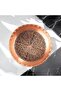 Copper Snack Dish Copper Breakfast Plate Carved Craftsmanship 10 cm Breakfast Plate Set of 6 - 4