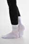 Women's Cotton Towel Sole Seamless Toe Ribbed Socket Tennis Socks - 6