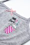 Girl's 6-Piece Non-Padded Patterned Cotton Lycra Half-Sleeve Training Bra with Body-Hugging Stretch Fabric - 6145-6 - 6