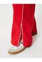 Parachute Trousers with Laced Waist, Slit Legs and Pockets, Comfortable Fit - 5