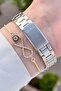 Gold Silver Color Women's Wristwatch - 5