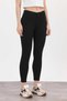Black High Waist Slim Fit Trousers - 2111 - 5