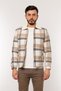 1001-Fw Men's Plaid Coat