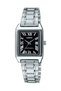 Silver Color Women's Wristwatch with Black Cord