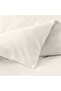 100% Cotton Akfil Duvet Cover Set Double 200X220 cm Off White - 4