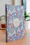 Floral Cloth Hardcover Notebook / Unlined - 3